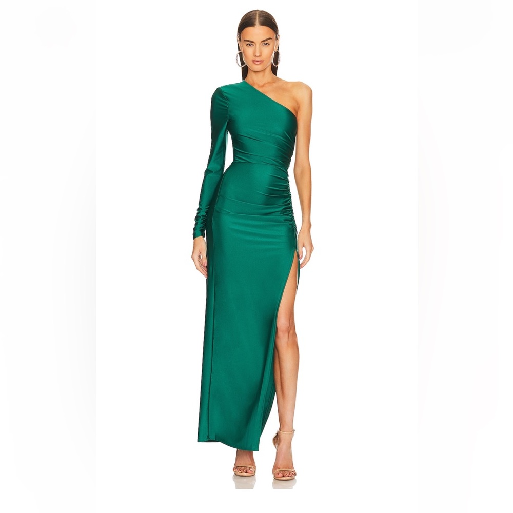 Michael Costello X Revolve Gilly Maxi Dress, Green, Size Small